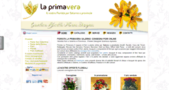 Desktop Screenshot of fioristalaprimavera.it